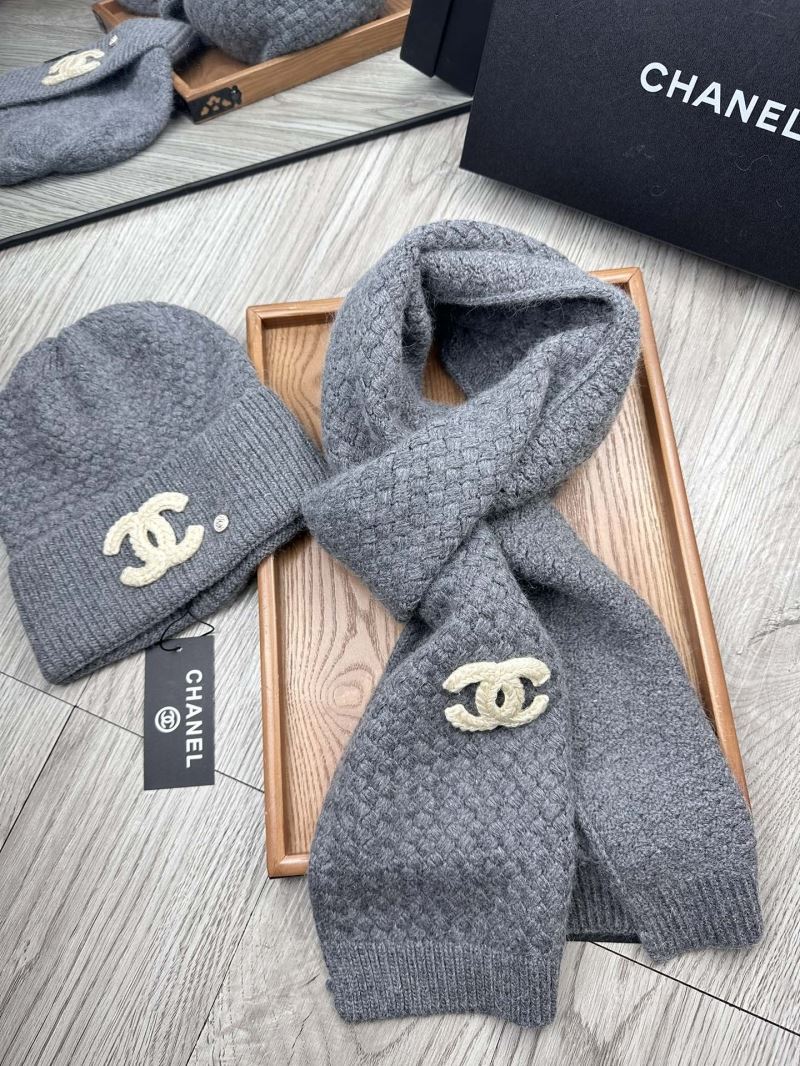 Chanel Caps Scarfs